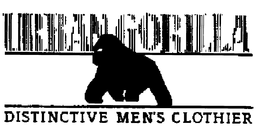 URBAN GORILLA DISTINCTIVE MEN'S CLOTHIER trademark