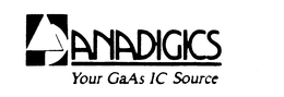 AD ANADIGICS YOUR GAAS IC SOURCE trademark