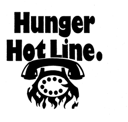 HUNGER HOT LINE. trademark