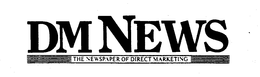 DM NEWS THE NEWSPAPER OF DIRECT MARKETING trademark