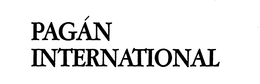 PAGAN INTERNATIONAL trademark