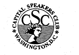 CAPITAL SPEAKERS CLUB WASHINGTON, D.C. CSC trademark