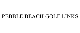 PEBBLE BEACH GOLF LINKS trademark