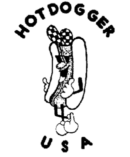 HOTDOGGER USA trademark