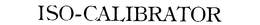 ISO-CALIBRATOR trademark