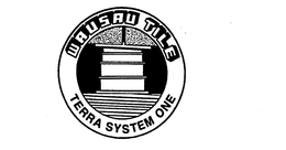 WAUSAU TILE TERRA SYSTEM ONE trademark
