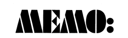 MEMO: trademark