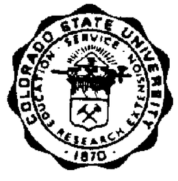 COLORADO STATE UNIVERSITY 1870 trademark