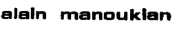 ALAIN MANOUKIAN trademark