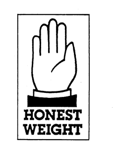 HONEST WEIGHT trademark