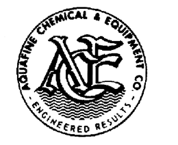 AQUAFINE CHEMICAL & EQUIPMENT CO. ENGINEERED RESULTS ACE trademark