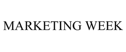 MARKETING WEEK trademark