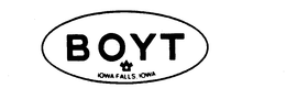 BOYT IOWA FALLS, IOWA trademark