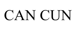 CAN CUN trademark