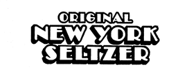 ORIGINAL NEW YORK SELTZER trademark
