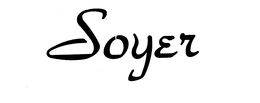 SOYER trademark