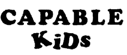 CAPABLE KIDS trademark