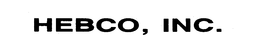 HEBCO INC. trademark