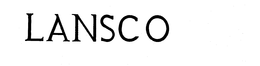 LANSCO trademark