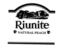 RIUNITE NATURAL PEACH trademark