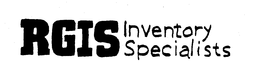 RGIS INVENTORY SPECIALISTS trademark