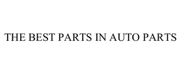 THE BEST PARTS IN AUTO PARTS trademark
