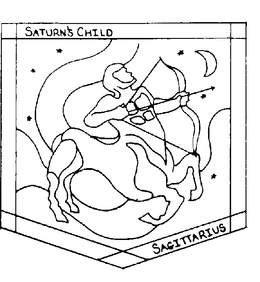 SATURN'S CHILD SAGITTARIUS trademark