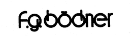 F. G. BODNER trademark