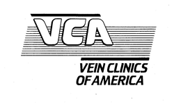 VCA VEIN CLINICS OF AMERICA trademark