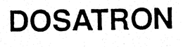 DOSATRON trademark
