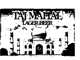 TAJ MAHAL LAGER BEER trademark