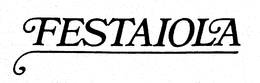 FESTAIOLA trademark
