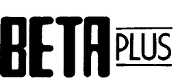 BETA PLUS trademark