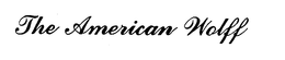 THE AMERICAN WOLFF trademark