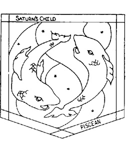 SATURN'S CHILD PISCEAN trademark