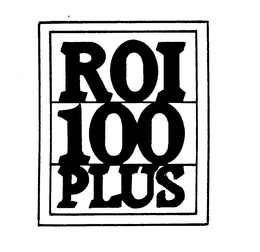 ROI 100 PLUS trademark