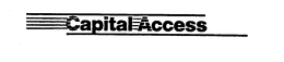 CAPITAL ACCESS trademark