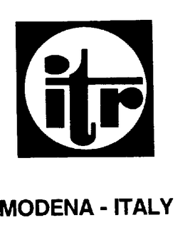 ITR MODENA - ITALY trademark