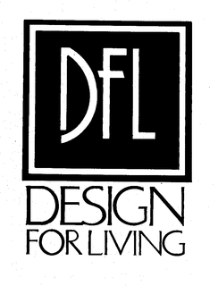 DFL DESIGN FOR LIVING trademark