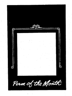 PERM OF THE MONTH trademark