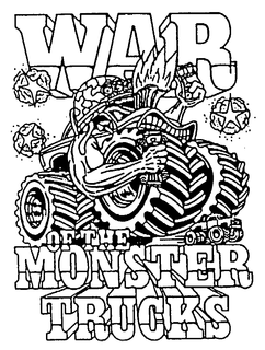 WAR OF THE MONSTER TRUCKS trademark