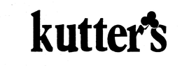 KUTTER'S trademark