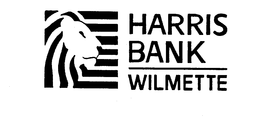 HARRIS BANK WILMETTE trademark