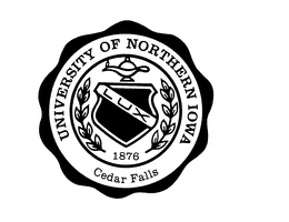 UNIVERSITY OF NORTHERN IOWA LUX 1876 CEDAR FALLS trademark