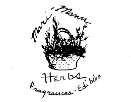 MARI-MANN HERBS FRAGRANCES EDIBLES trademark
