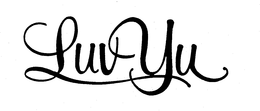 LUV YU trademark