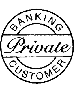 BANKING PRIVATE CUSTOMER trademark