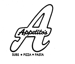 A APPETITO'S SUBS-PIZZA-PASTA trademark