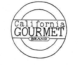 CALIFORNIA GOURMET BRAND trademark