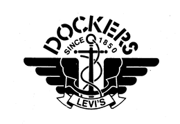 DOCKERS SINCE 1850 LEVI'S trademark